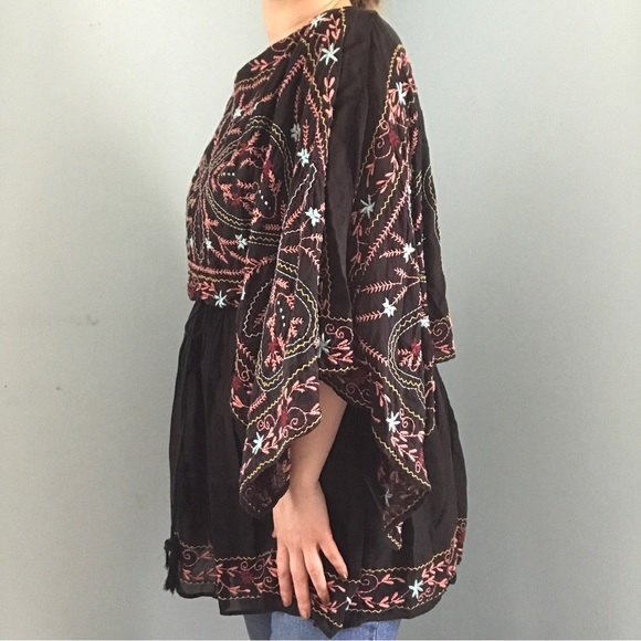 Free people embroidered tunic, size small - Picture 4 of 10